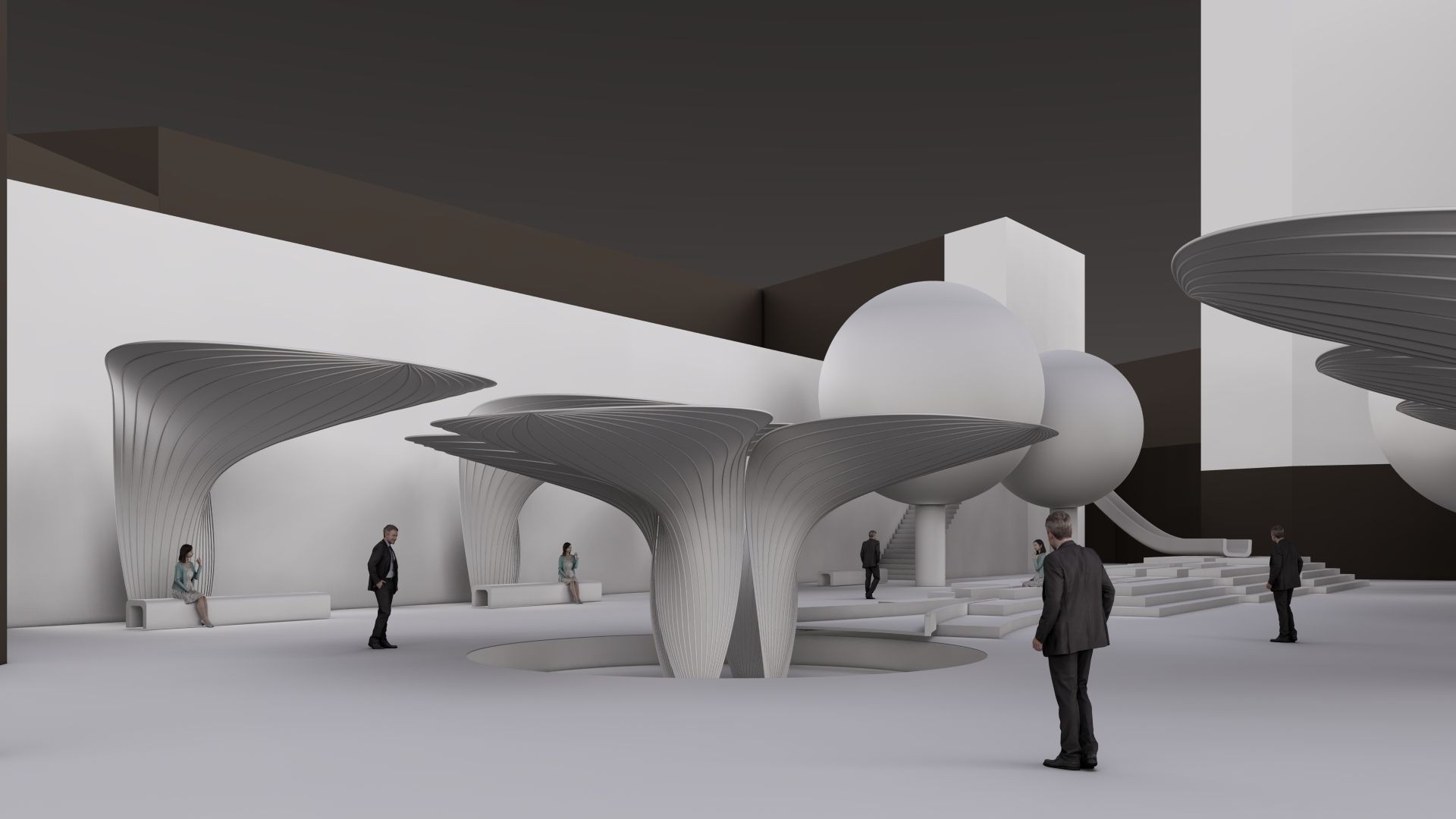 CoolCity Project – Urban Water Playground((rhino-photoshop))